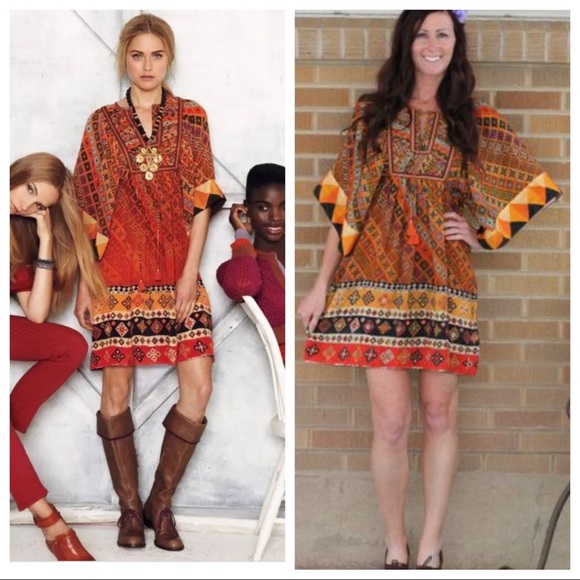 Tanvi Kedia "Sumana" Tunic Dress by Anthropologie - Picture 1 of 8